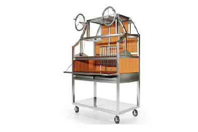 CHARCOAL CHARIOTS GRILL STANDUP