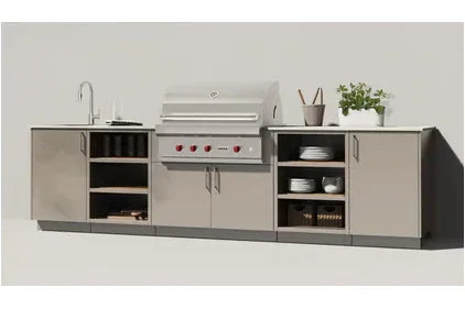 Grill, Storage & Sink Layout