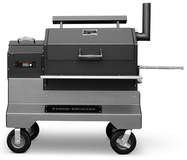 Yoder YS640S Competition Pellet Grill w/ Stainless Steel Shelves and Drawer | 9612B22-000