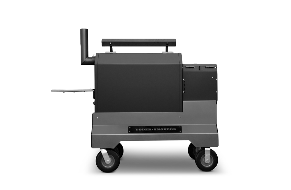 Yoder YS640S Competition Pellet Grill w/ Stainless Steel Shelves and Drawer | 9612B22-000