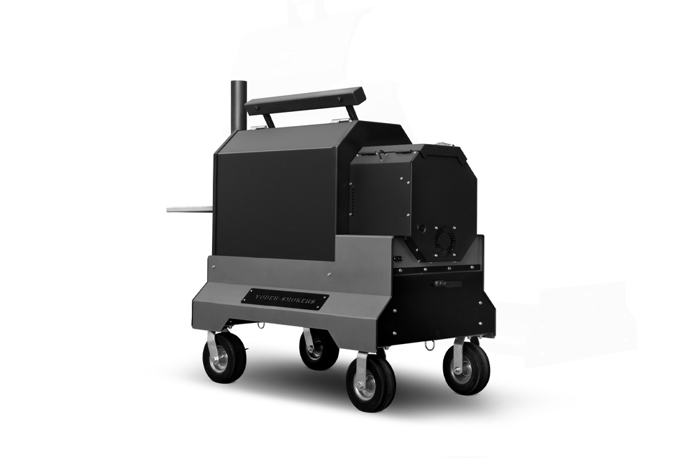 Yoder YS640S Competition Pellet Grill w/ Stainless Steel Shelves and Drawer | 9612B22-000