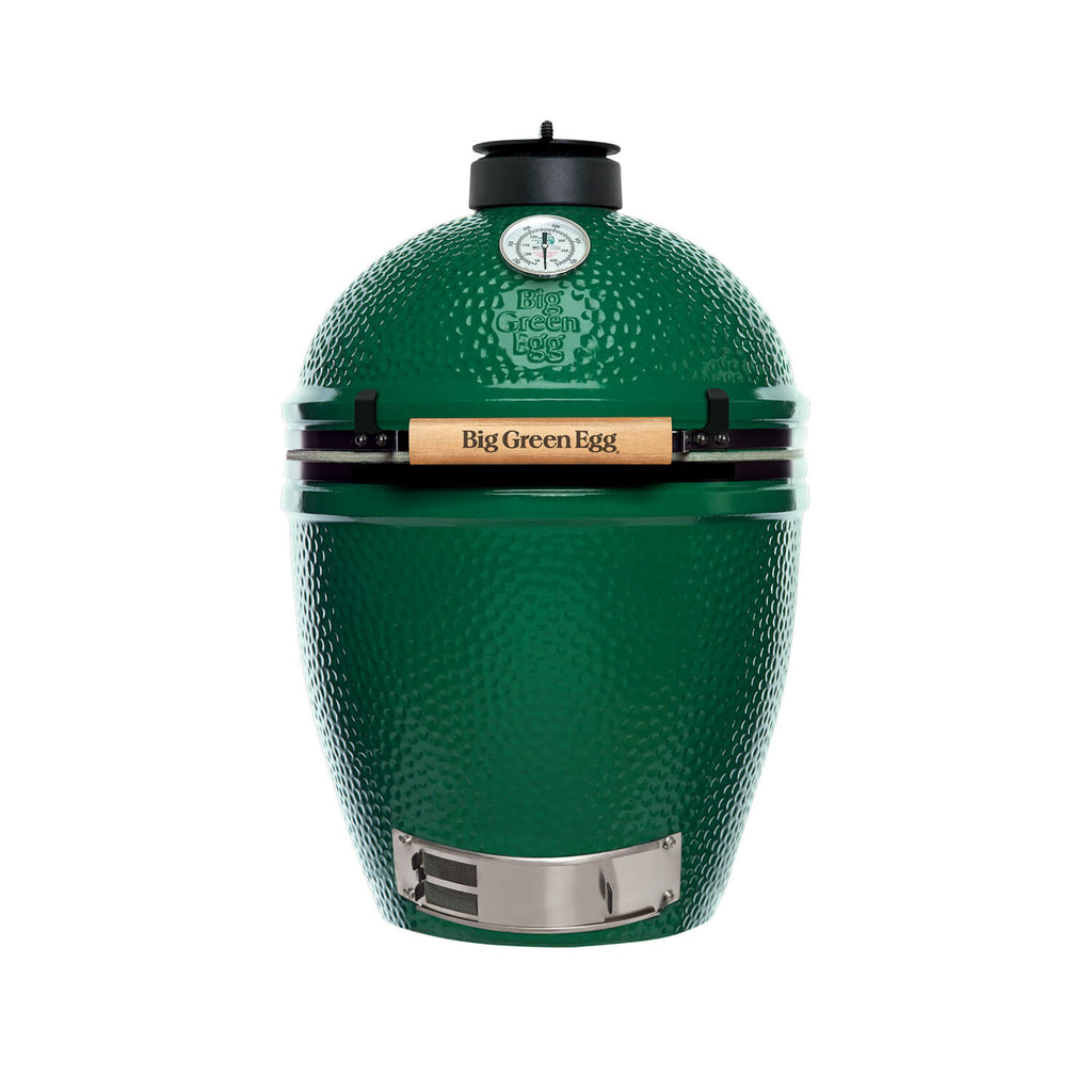 Big Green Egg 117632 Single LARGE EGG with Stainless Steel Grill, NEW Acacia Handle and NEW rEGGulato