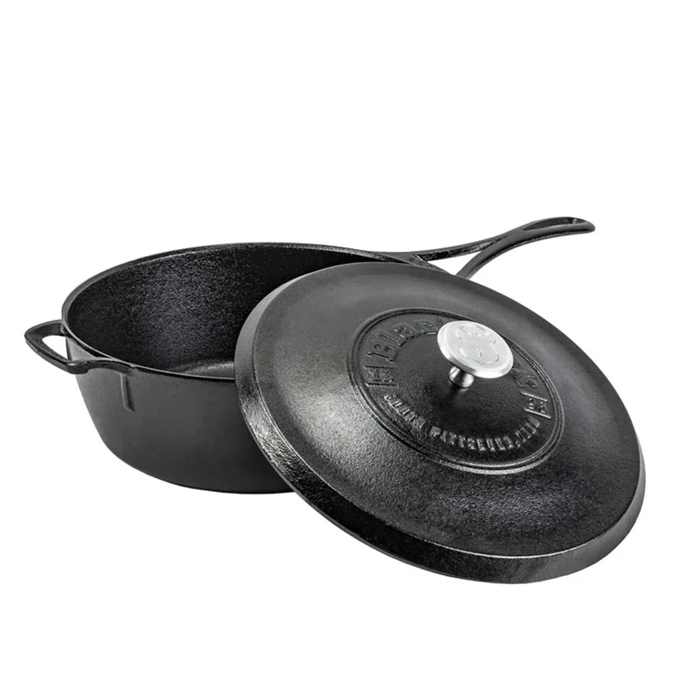 Lodge BL49LDSKINT | Blacklock 4 Quart Deep Skillet