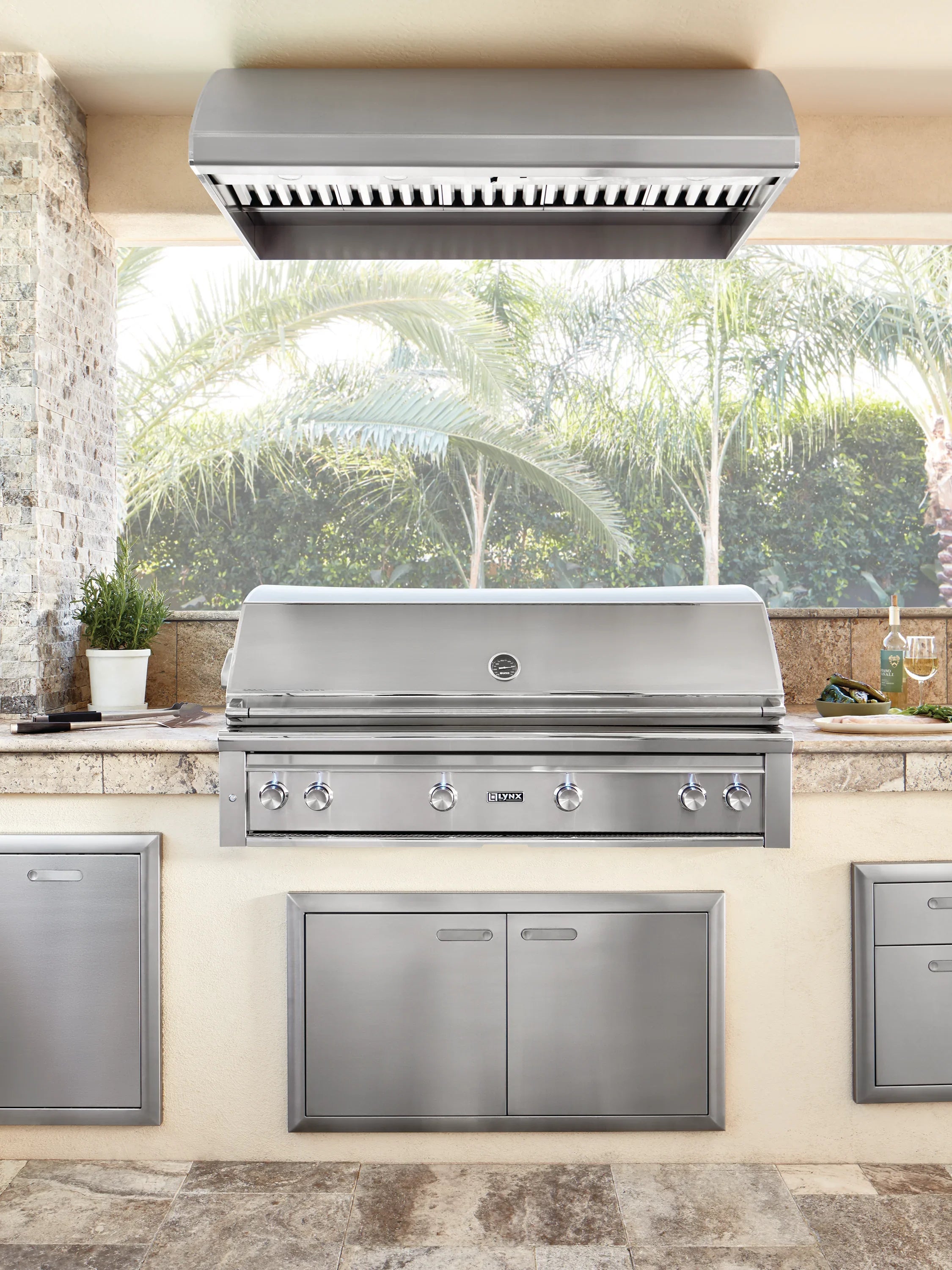 Lynx L54TR | Built-In Grill | TridentT Infrared Burners