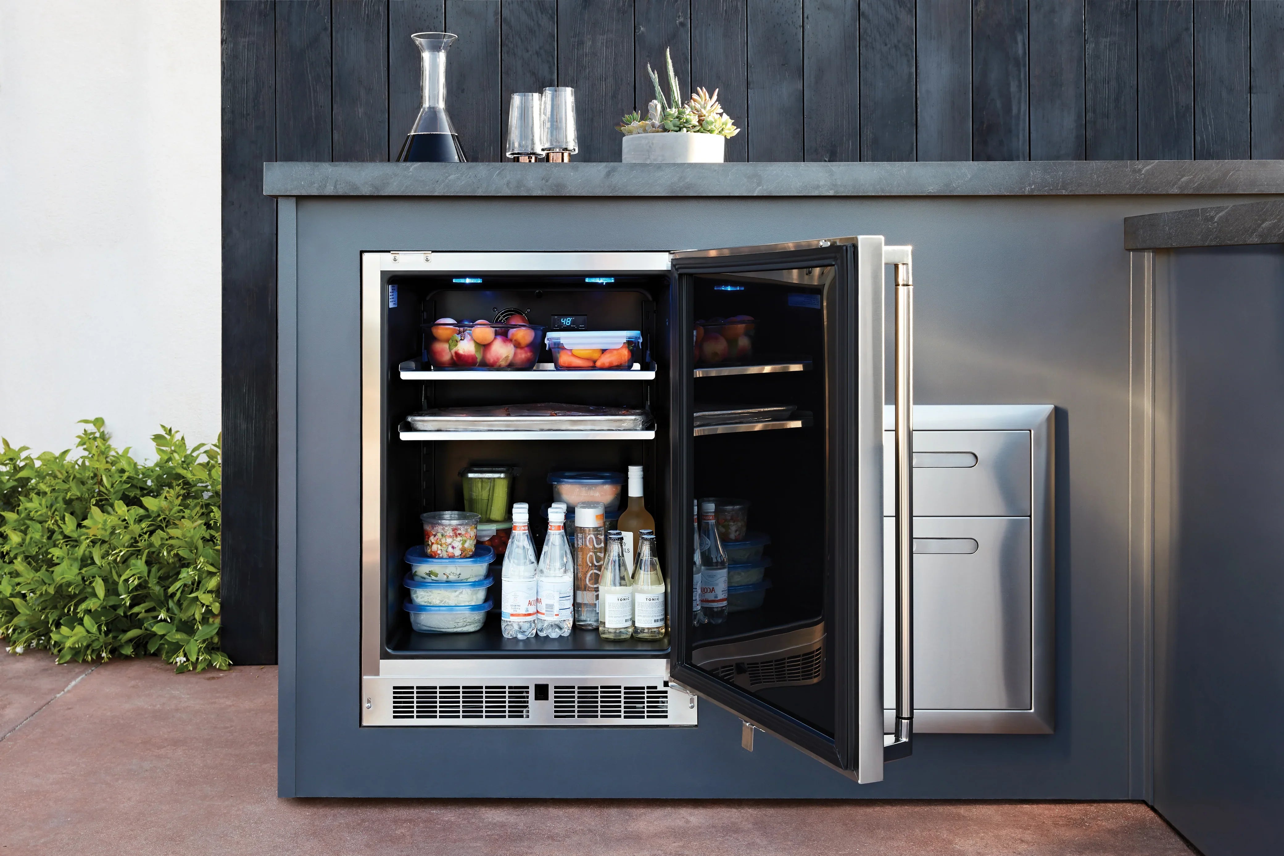 Lynx LN24REFC | 24" Outdoor Refrigerator Freezer Combo | Premium ...
