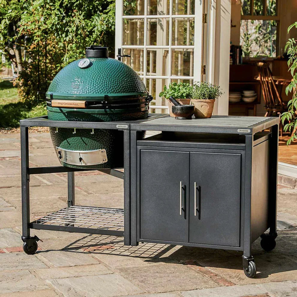 Big Green Egg 122247 | Modular Nest Expansion Cabinet | Outdoor Cooking Storage Solution