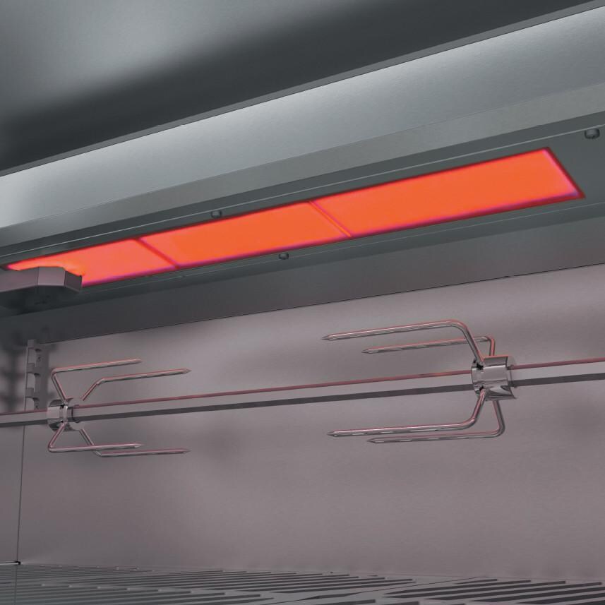 Hestan 30″ Outdoor Built-In Grill with Rotisserie