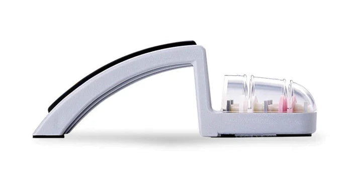 Global 71220GB | Handheld Two-Stage Ceramic Water Stone Sharpener | Kitchen Tools