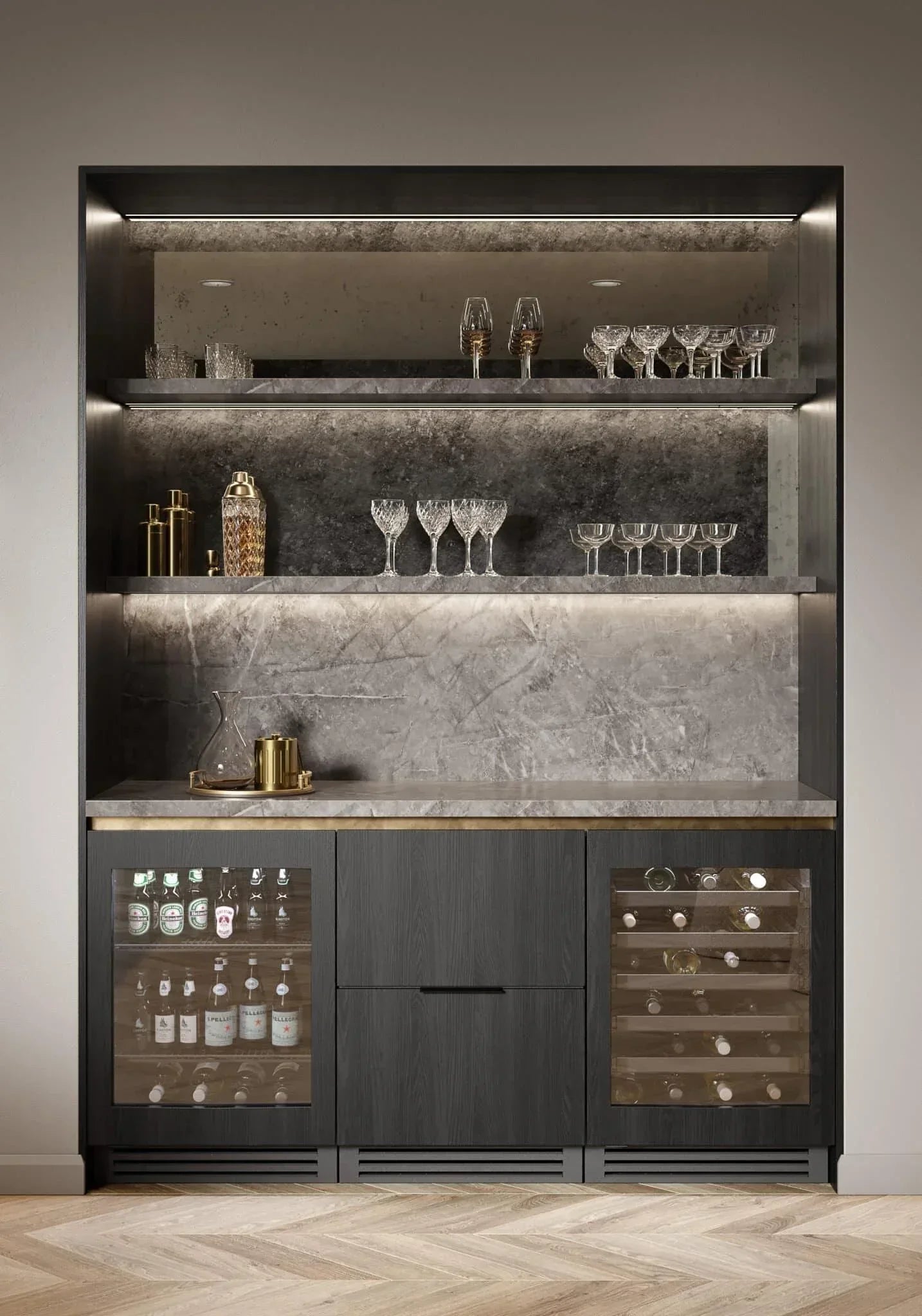 True-residential TUWADA-24 | Single Zone Wine Ada Overlay Panel Ready | Outdoor