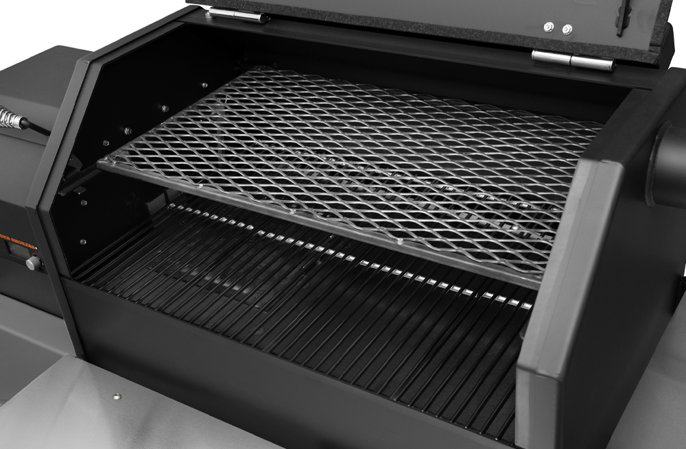 Yoder YS640S Competition Pellet Grill w/ Stainless Steel Shelves and Drawer | 9612B22-000