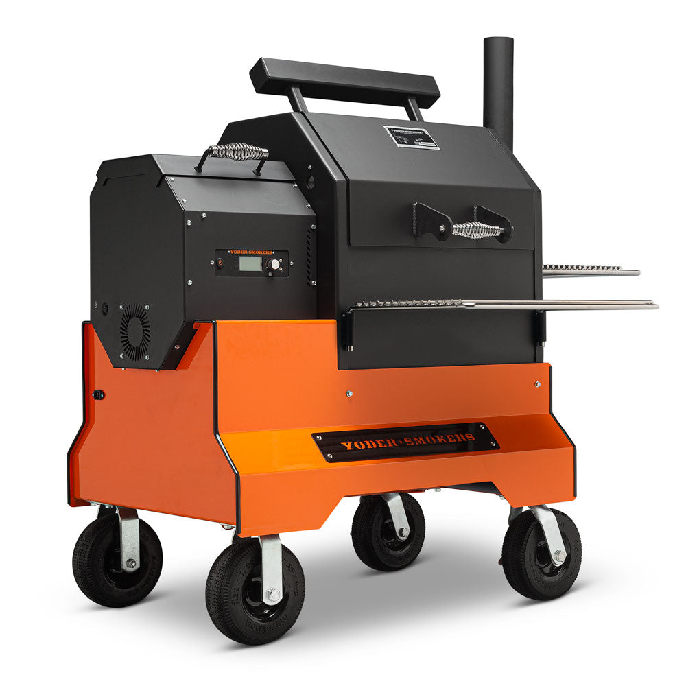 Yoder 1432O00-002 | Orange | YS480s Comp Cart with Storage Drawer
