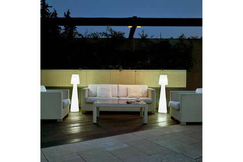 LADY JANE LAMP WHITE Lady Jane Lamp, floor lamp, indoor/outdoor use, (2) color scored, neutral wi