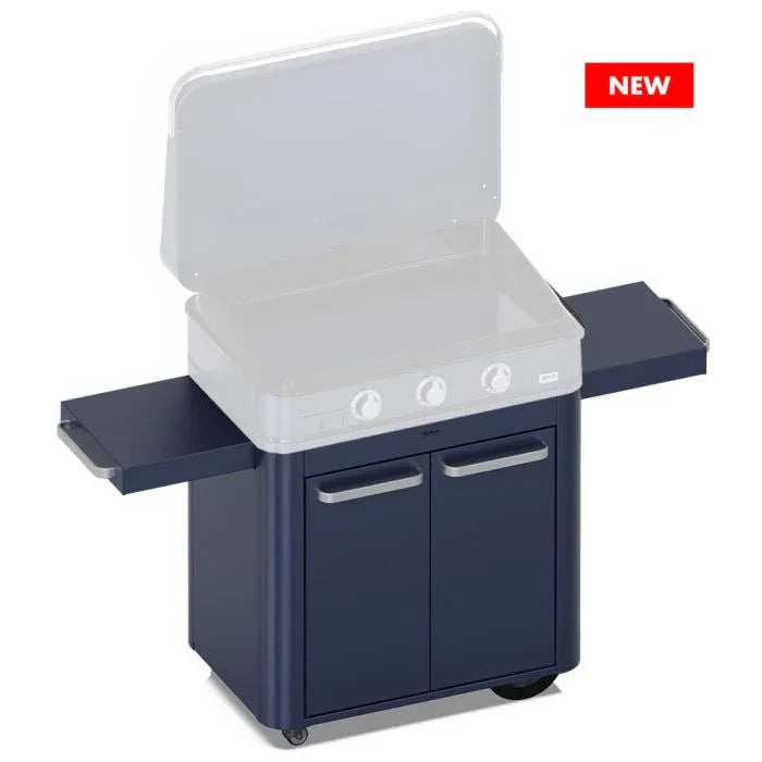 Eno 570382588801 | Gas Cylinder Cart with Utensil Bar and Foldable Shelves