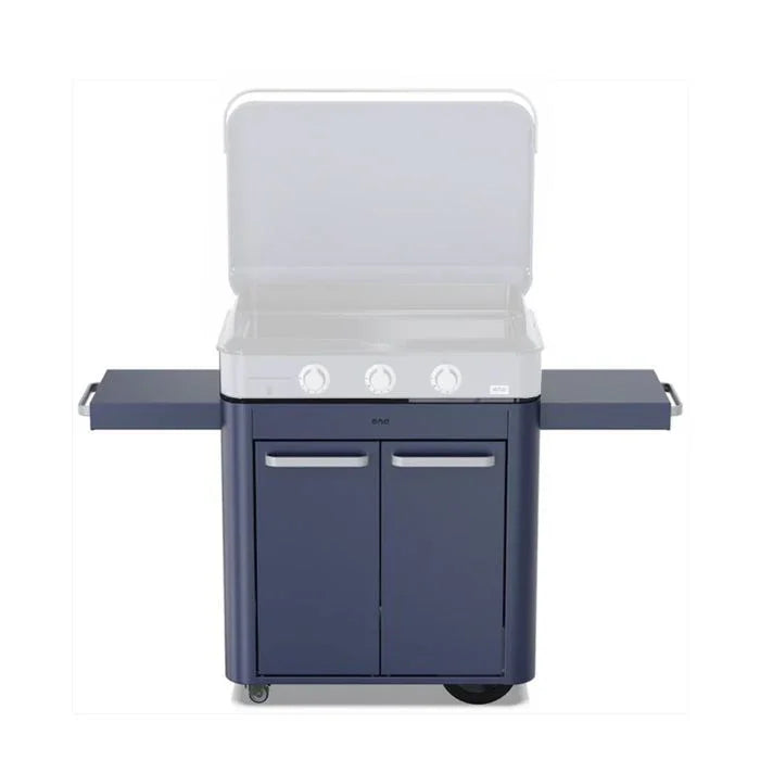 Eno 570382588801 | Gas Cylinder Cart with Utensil Bar and Foldable Shelves