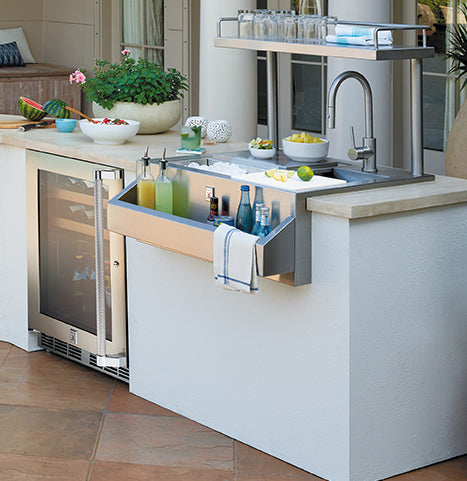 Hestan GRWGR24 | Dual Zone Refrigeration & Wine