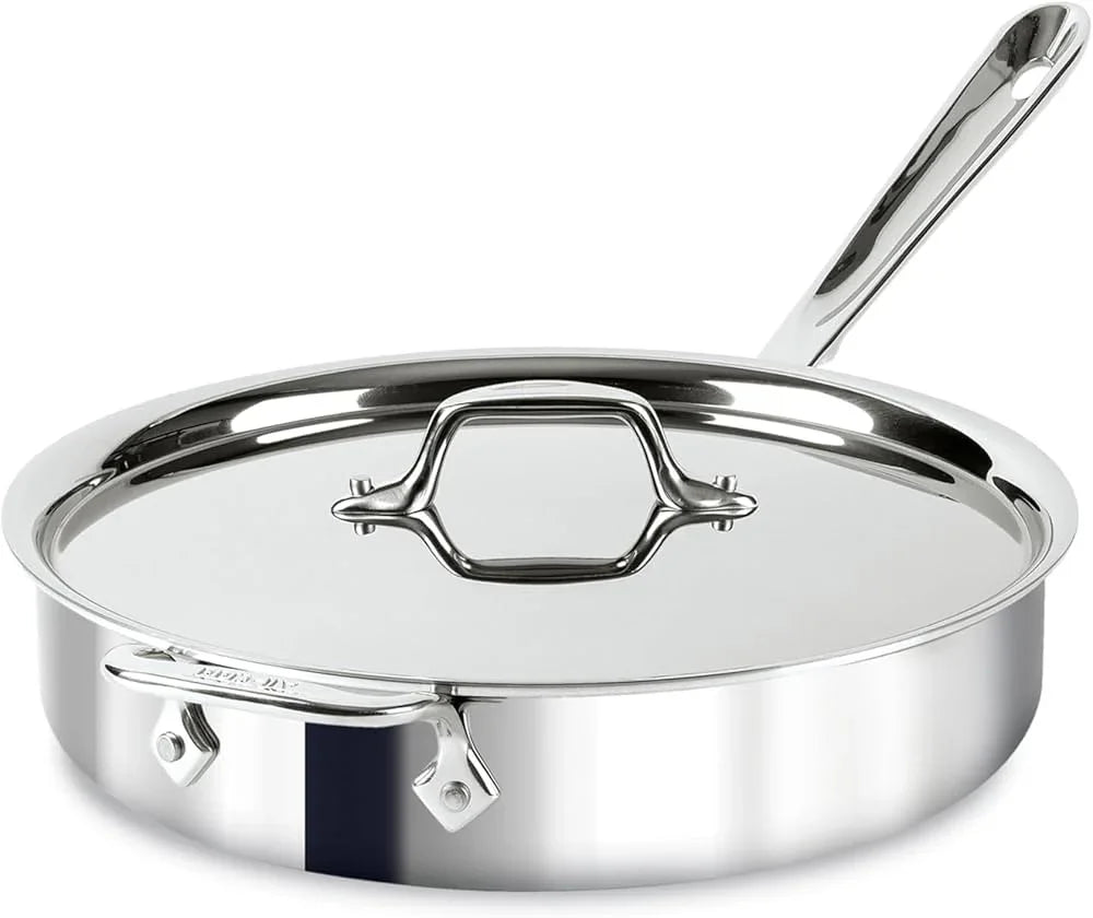 All-clad 4403 | D3 Stainless 3-Quart Sauté Pan