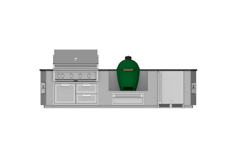 Hestan 12' Outdoor Living Suite with Kamado