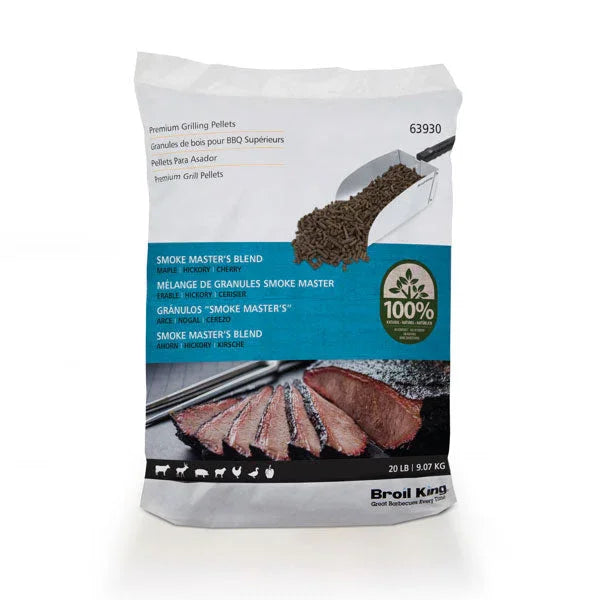 Broil King 63930 | BROIL KING Smoke Master's Blend BBQ Pellets 20 lb