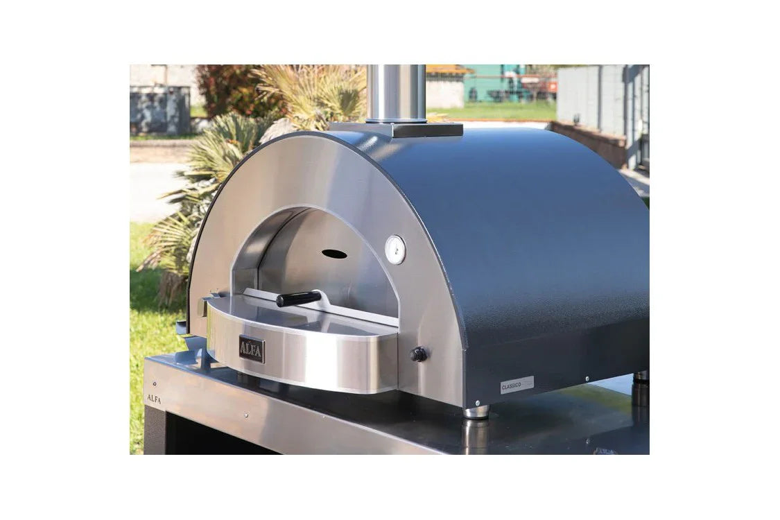 Alfa ovens FXCL-4P-MGRA-U | 4 PIZZE | GAS | GREY