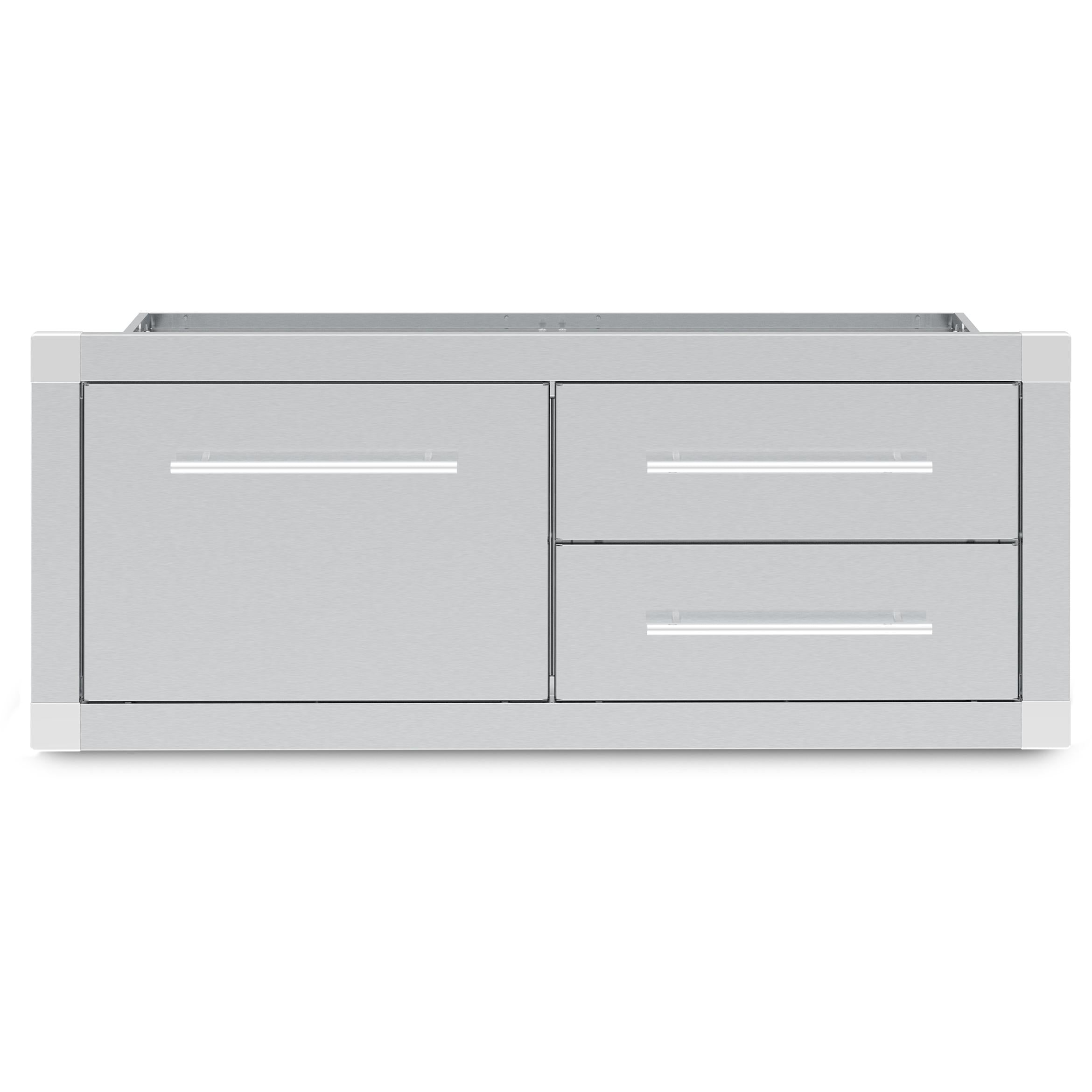 Broil King 800910 ENCLOSED 2 DRAWER - 1 DRAWER ASSEMBLY - SS