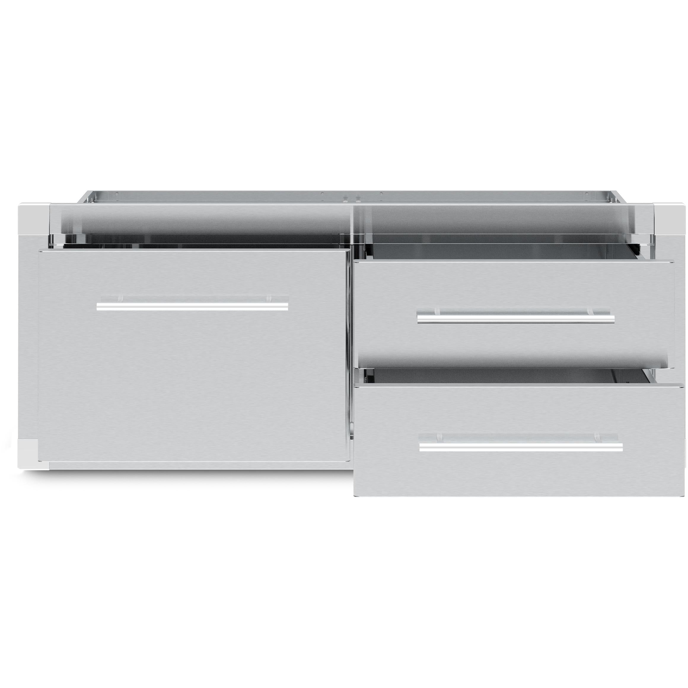 Broil King 800910 ENCLOSED 2 DRAWER - 1 DRAWER ASSEMBLY - SS