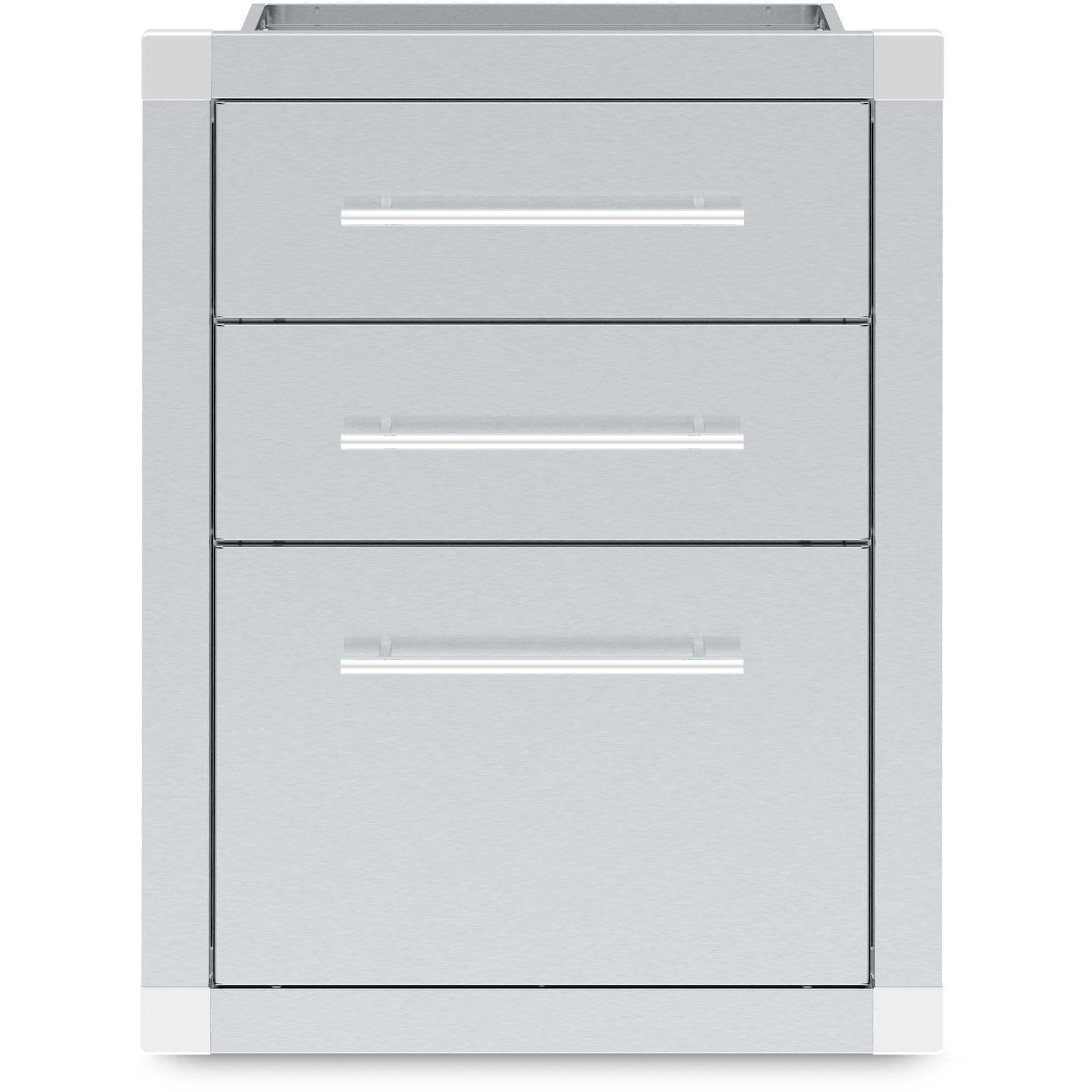 Broil King 800510 ENCLOSED 3 DRAWER ASSEMBLY - SS