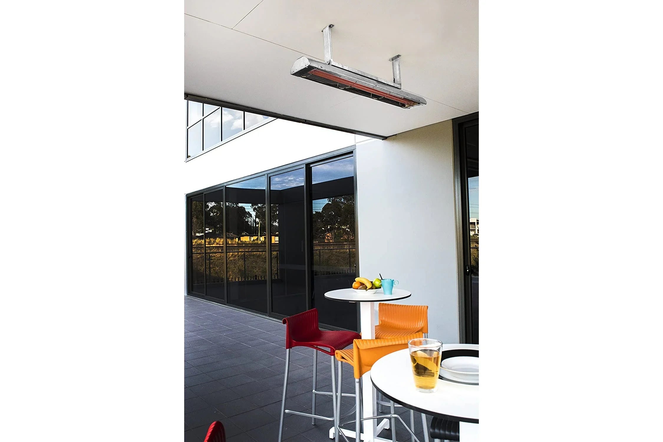 BROMIC Cobalt Electric Silver Heater