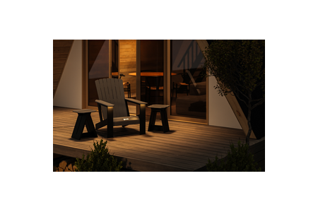 WRMTH Modern Carbon Muskoka  Chair