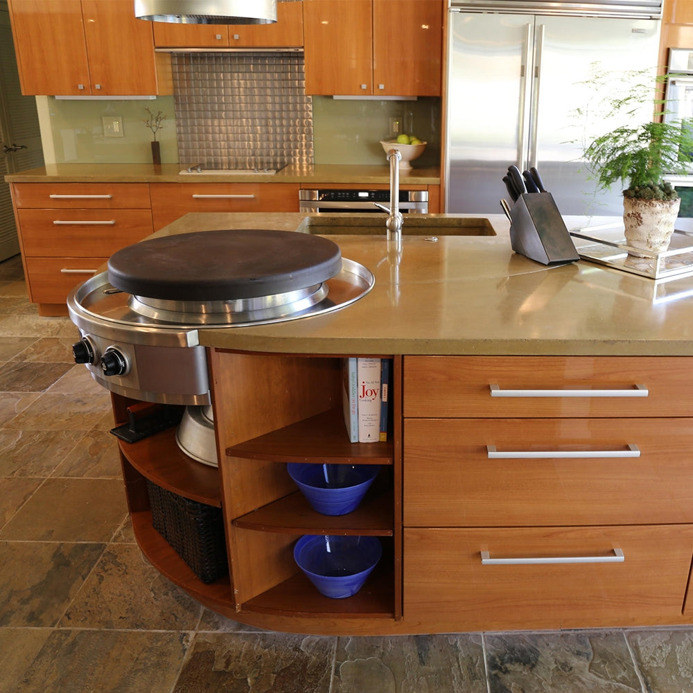 EVO Affinity 25E Indoor Drop-In with Seasoned Cooktop 208V-230V | 10-0061-EL