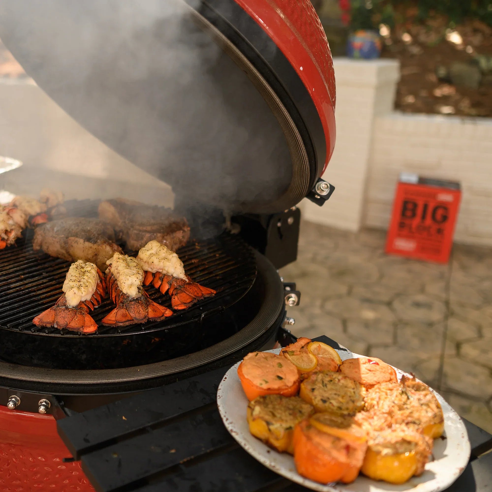 Kamado Joe BJ-ALUMN | Aluminum Side Shelves | Grilling Accessories