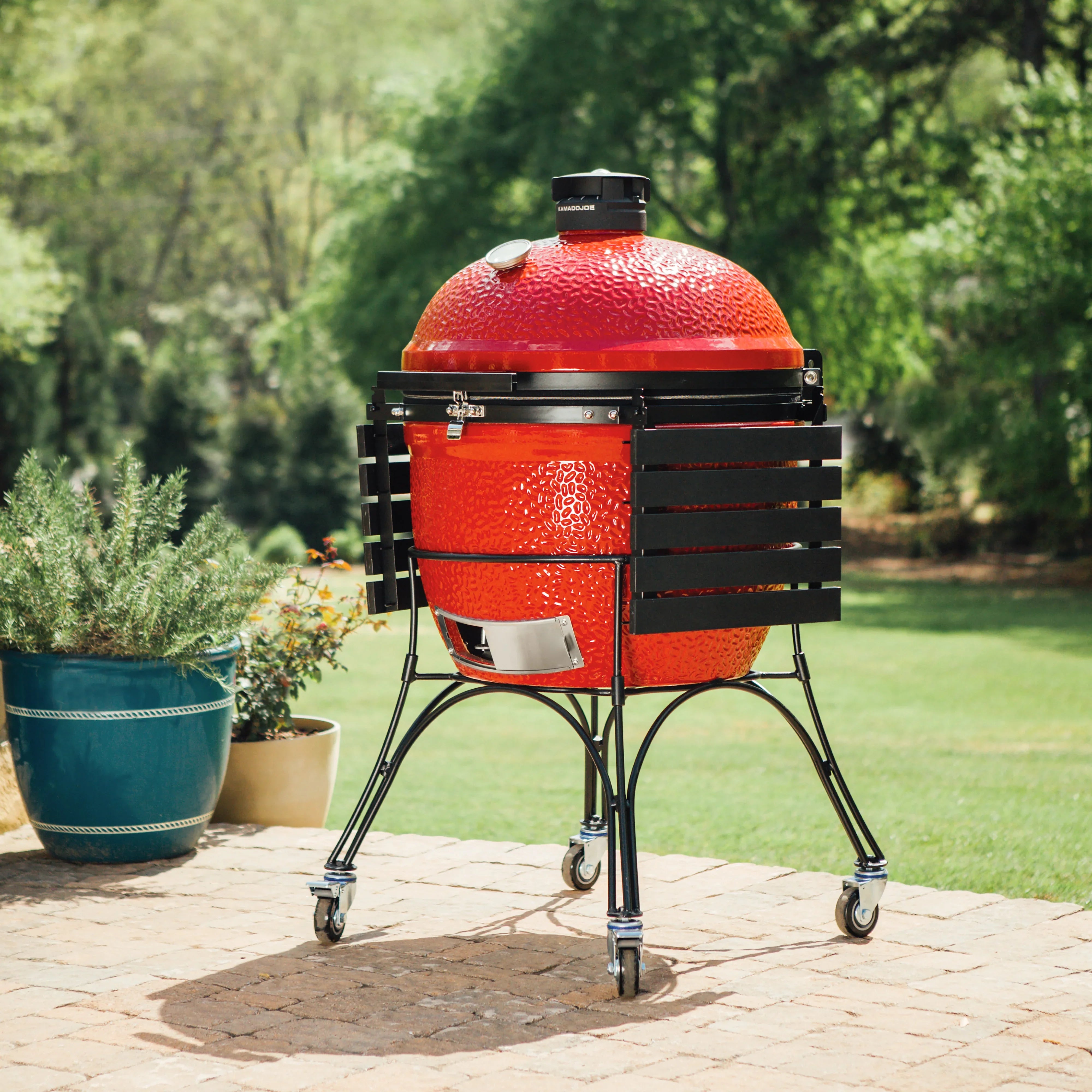 Kamado Joe BJ-ALUMN | Aluminum Side Shelves | Grilling Accessories