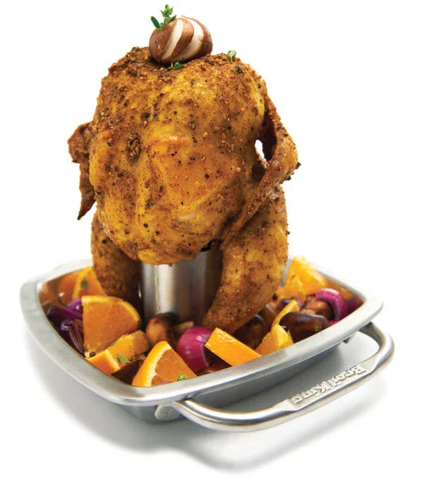 Broil King 69133 | Imperial Chicken Roaster with Pan