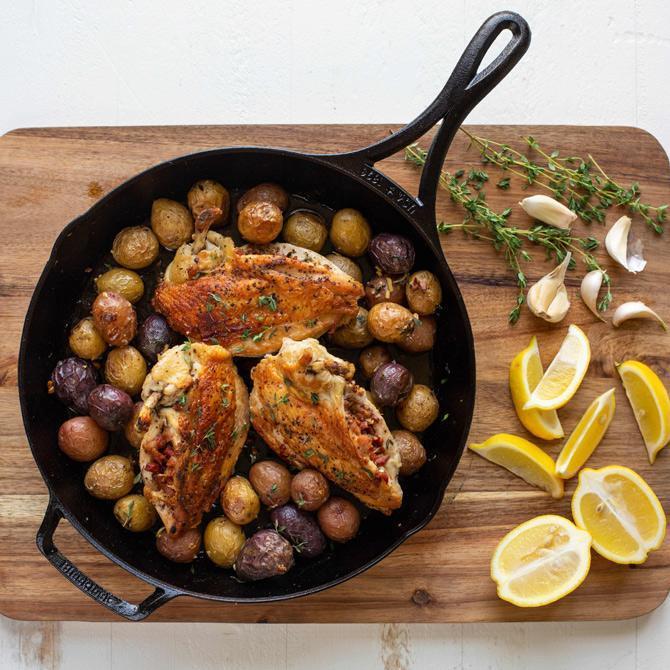 LODGE Blacklock 12" Round Cast Iron Skillet | BL39SKINT