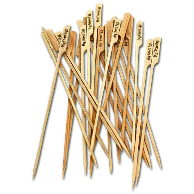 Big Green Egg 117465 | All Natural Bamboo Skewers 10-inch 25 cm