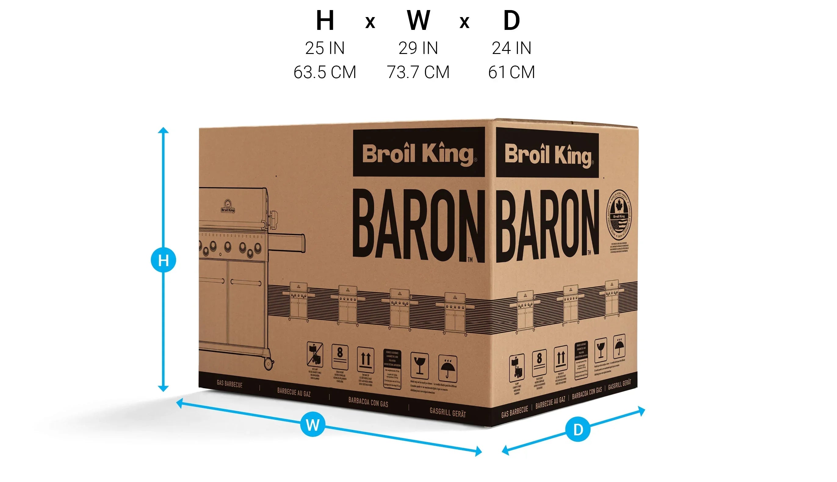 Broil King 875927 | Baron S 440 Pro Infrared Natural Gas Grill