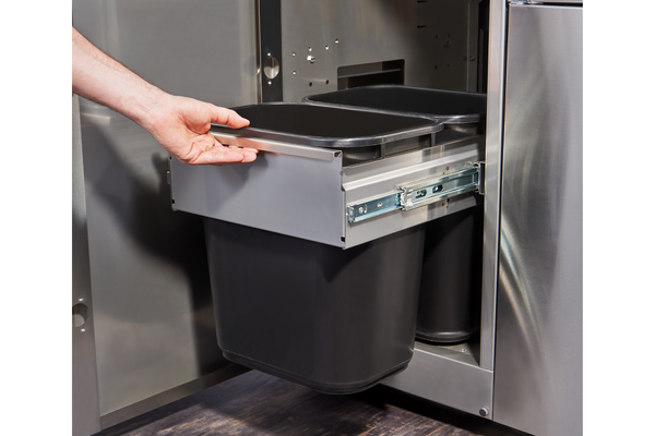 Crown Verity IBILC-GH INFINITE SERIES LARGE BUILT IN CABINET  WITH A  GARBAGE HOLDER WITH BINS