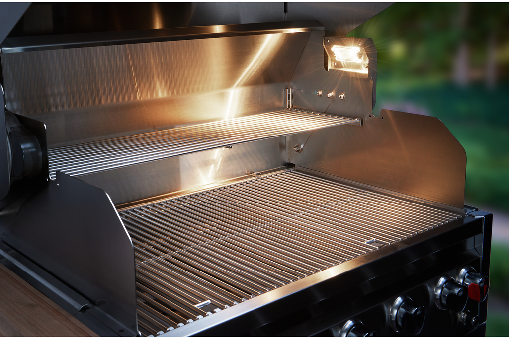 Crown Verity IBI48LP-LT 48" INFINITE SERIES BUILT IN GRILL SINGLE DOME WITH BARBECUE COVER AND LIGHT PACKAGE, LP