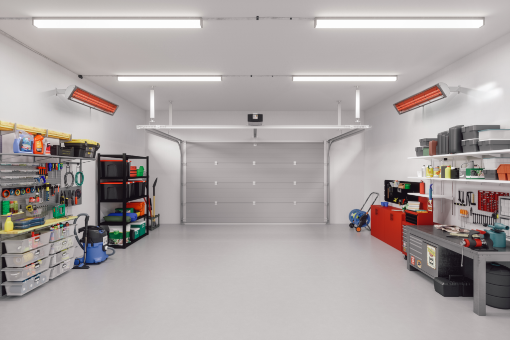 BROMIC Cobalt Electric Silver Heater