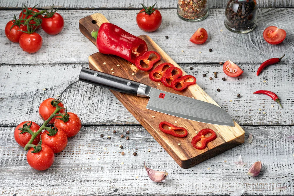 Kasumi 7184013 | Damascus 5" Santoku Knife