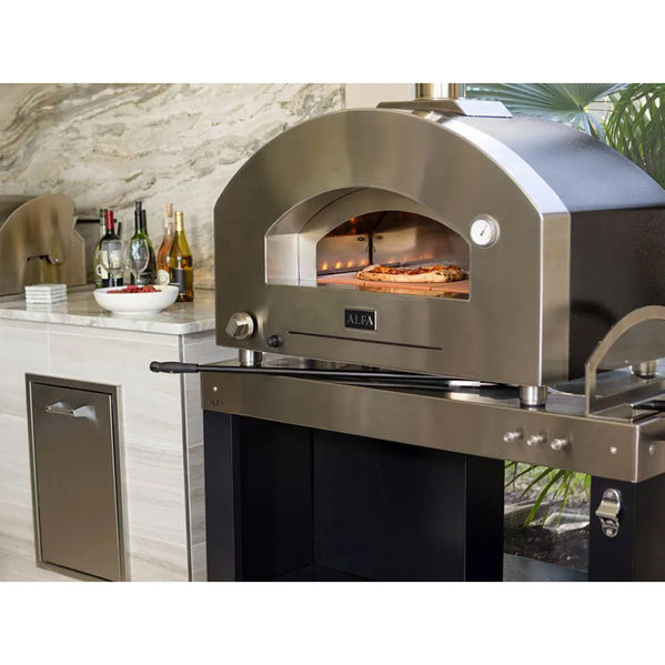 Alfa ovens FXFT-4P-GNEGO-U | Wood Fired Pizza Oven