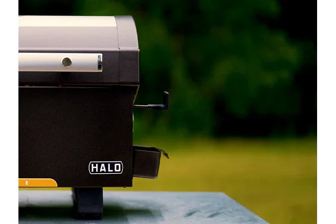 Halo HS-1005-ANA | Prime300 Portable Battery-Powered Countertop Pellet Grill
