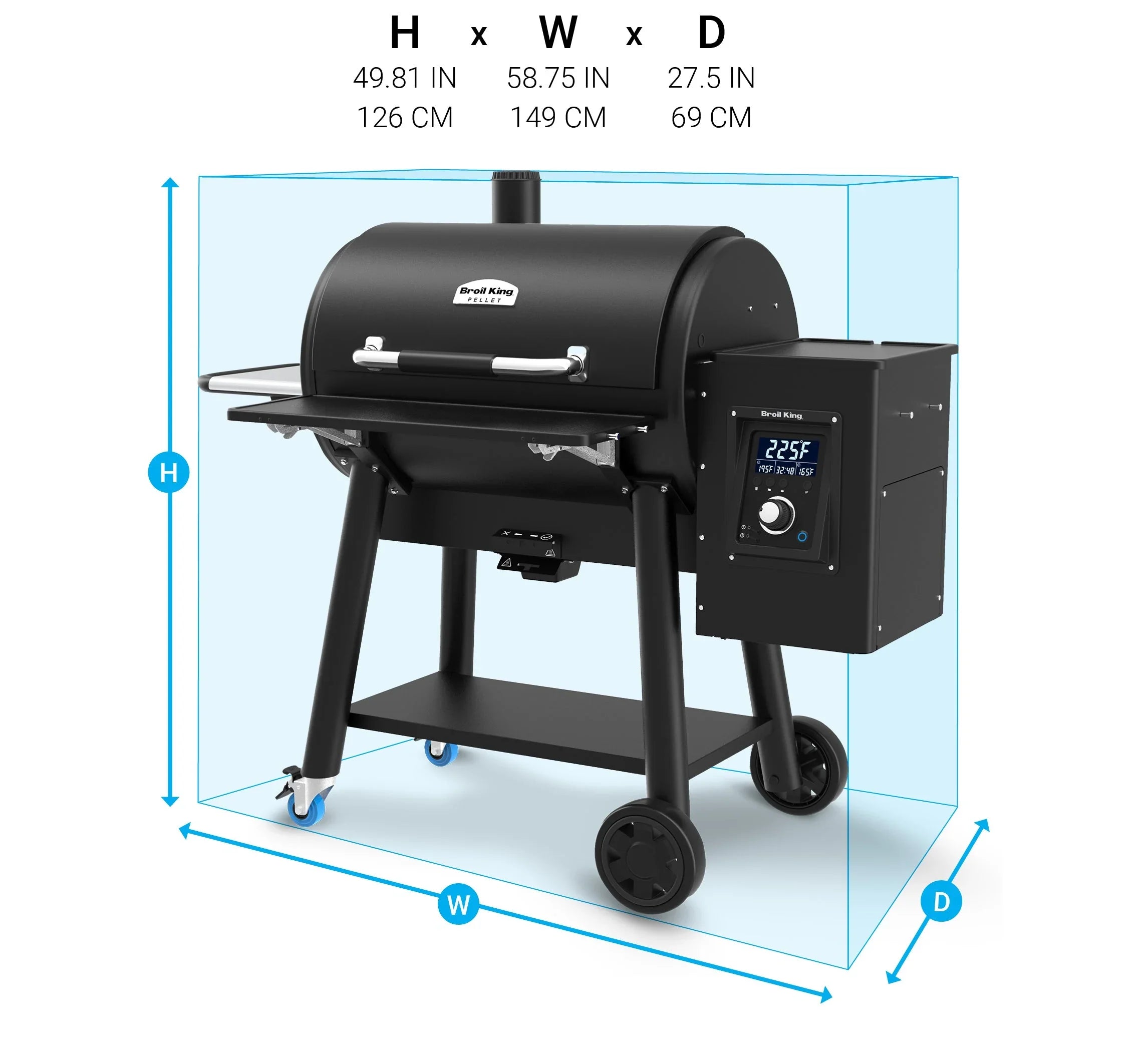 Broil King 496911 | Regal Pellet 500 Pro Grill