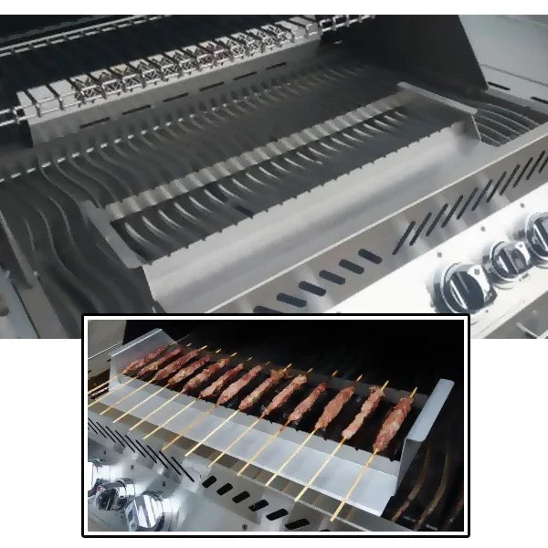 Milano HTM 1100-24 | BBQ Grill Top | Skewer Cooking Accessory