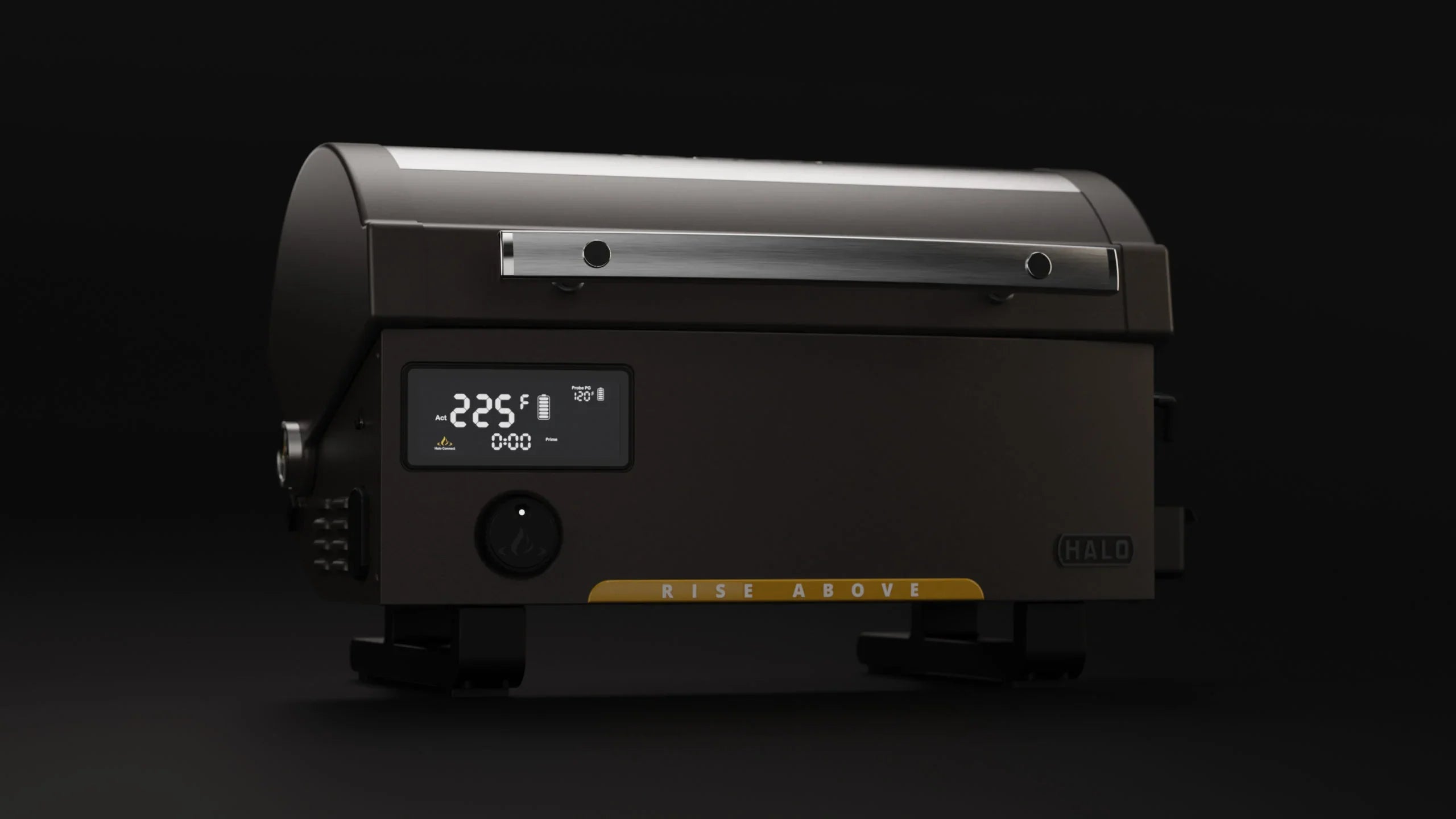 Halo HS-1005-ANA | Prime300 Portable Battery-Powered Countertop Pellet Grill