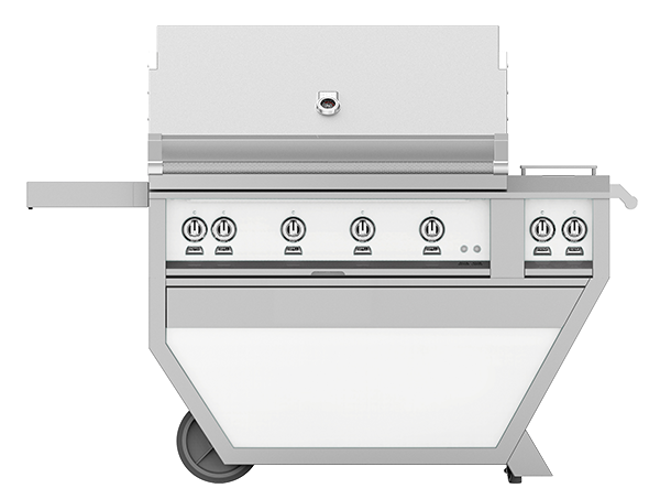 Hestan | 42" Outdoor Deluxe Free Standing Grill with Side Burners