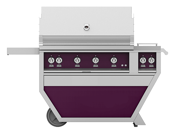Hestan | 42" Outdoor Deluxe Free Standing Grill with Side Burners