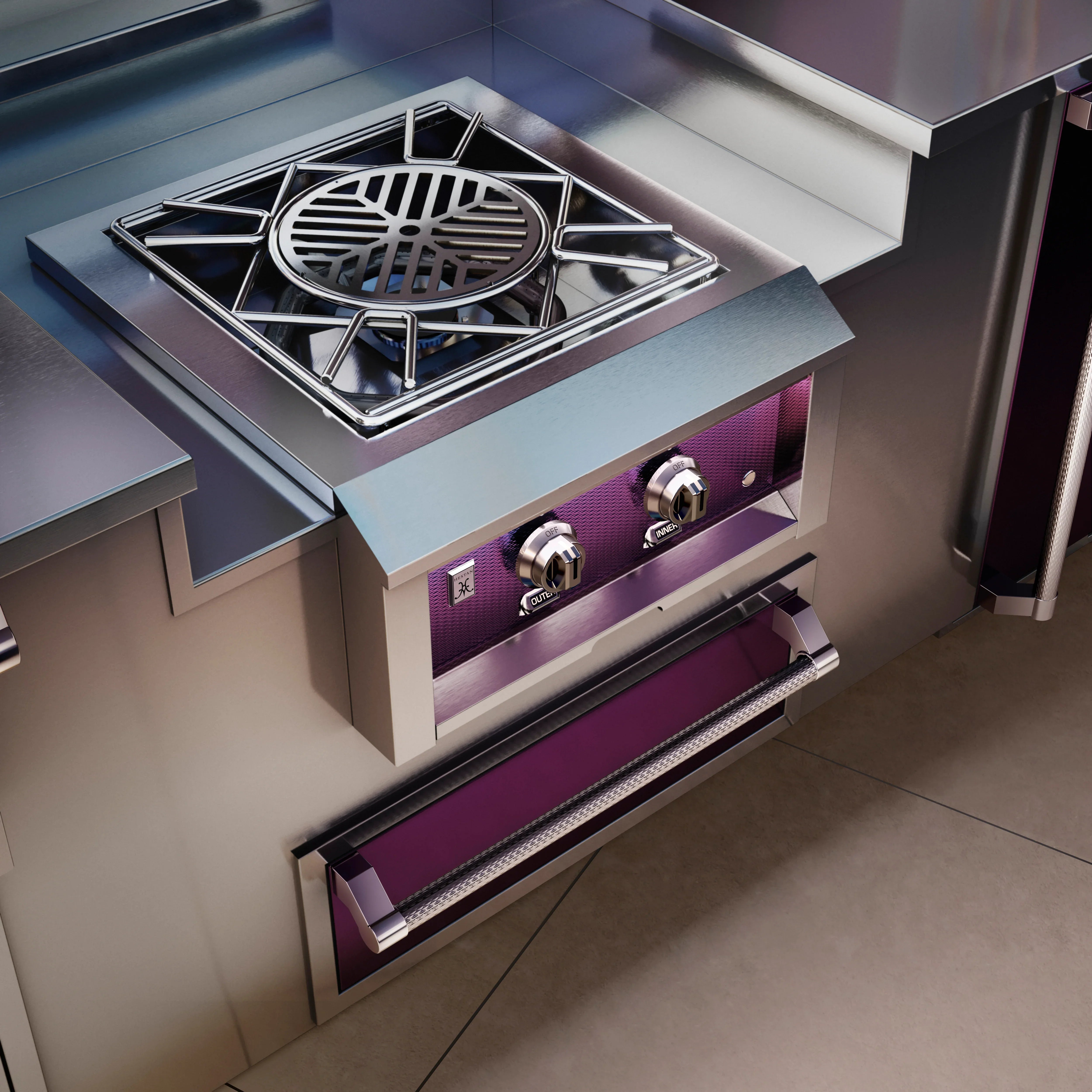 Hestan AGPB24 | Power Burner | Outdoor Cooking Solution
