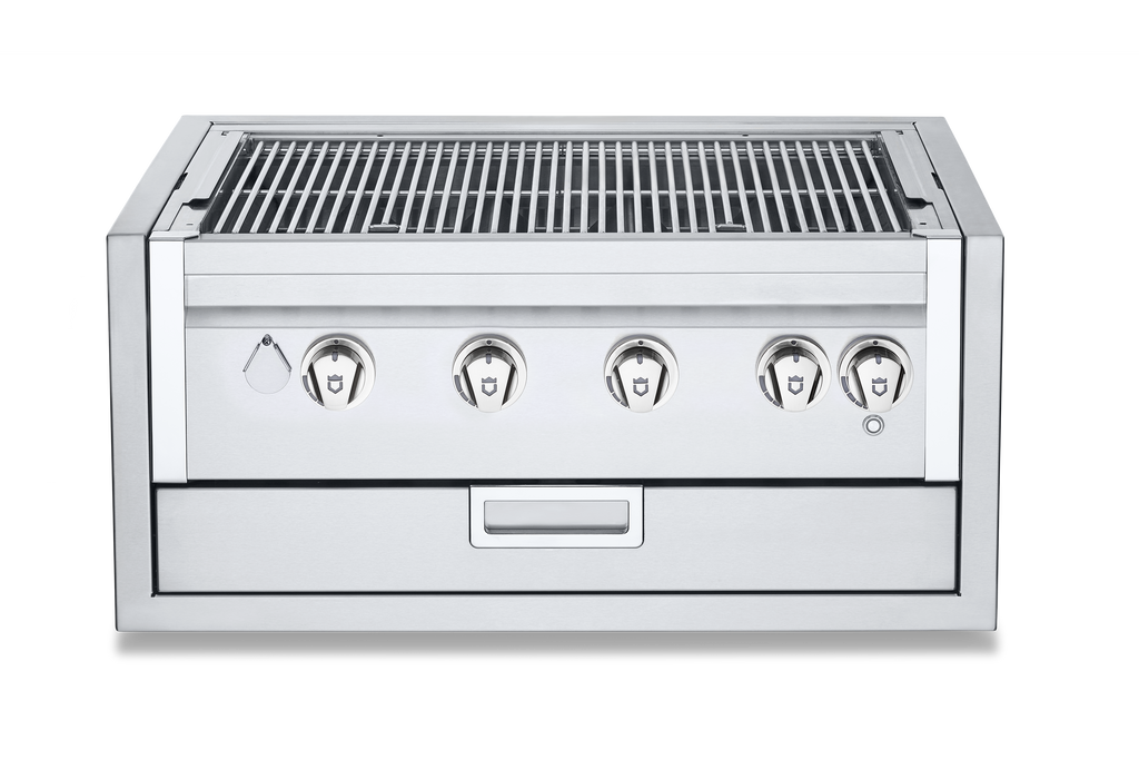 Crown Verity IBI30LP-GO-FLT 30" INFINITE SERIES BUILT IN GRILL (NO DOME) WITH LIGHT PACKAGE, LP