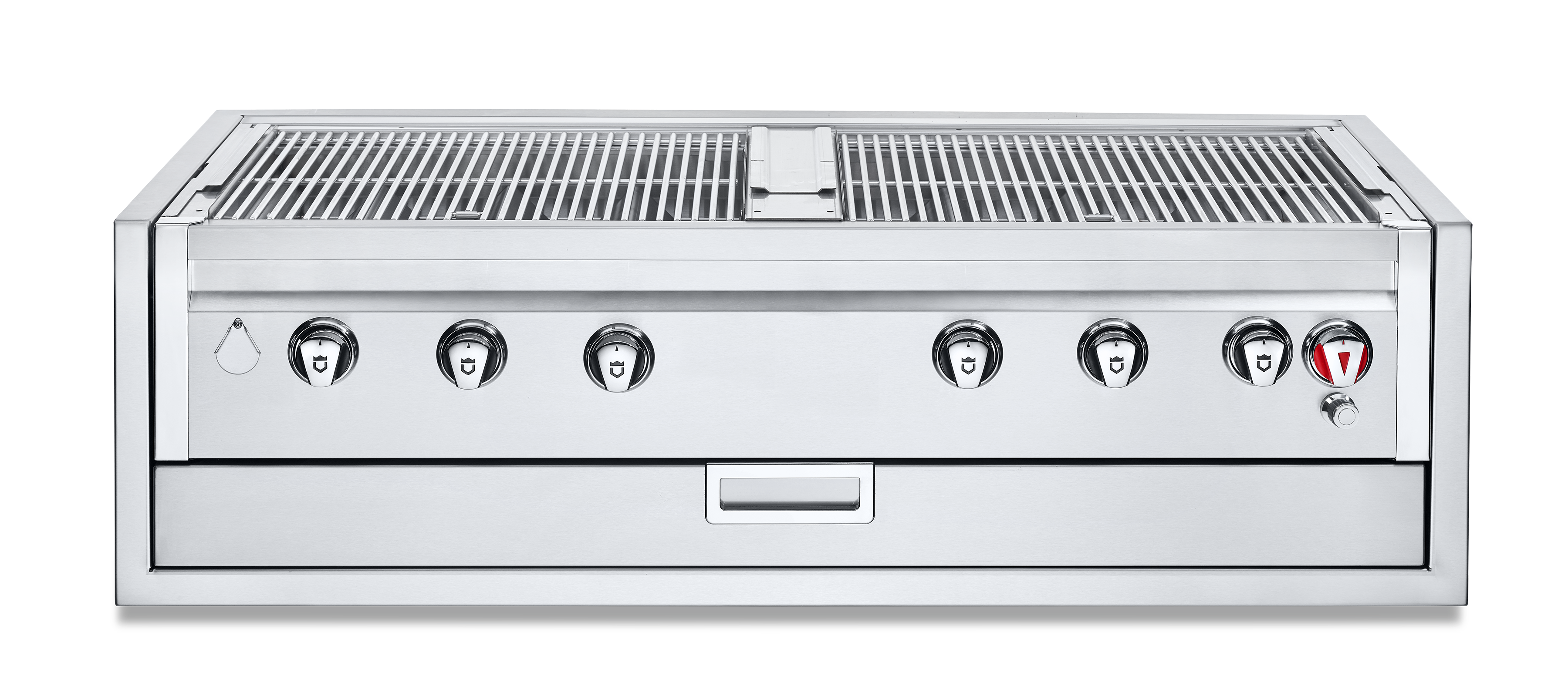 Crown Verity IBI482RDLP-GO-FLT | 48" Infinite Series Built In Grill | No Dome
