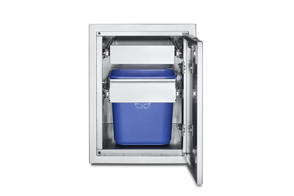 Crown Verity IBILC-GH-1D INFINITE SERIES LARGE BUILT IN CABINET  WITH A SINGLE DRAWER & GARBAGE HOLDER WITH BINS